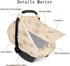 Pea Pod Muslin Baby Car Seat Cover, with Extra Large Mesh Window Breathable Infant Car Seat Canopy Cover, Universal Fit