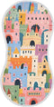 tplaotee Cute Cartoon Castle Color Cotton Burp Cloths Muslin Soft and Absorbent? Baby