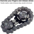 Osteczz Bike Chain Gear Fidget Spinner, Metal Sprocket Chain Fidget Toy Stress Anxiety Relief Fidget Toy Finger