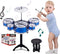 SKLOER Kids Drum Set Toddler Instrument Set Educational Percussion Stimulating Childrens Creativity Drum