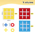LovesTown 15PCS Tic Tac Toe Board Game, Mini Strategic Indoor Game for Kids, Educational Party Favors