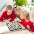 Magnetic Snakes and Ladders Board Game Set, Folding Travel Game for Kids and Adults