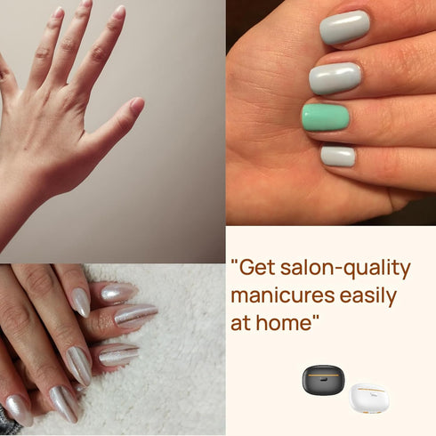 generic 5 1 2 Upgraded in Electric Nail Clipper for Nail Care with LED Light and Dust Collector USB Rechargeable Speed