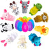 BAINFE 2.76'' 10 Pack Easter Eggs Basket Stuffers Finger Puppet for Theme Party Favor, Egg Hunt Filler, Goodie Bag