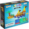 Tytan TILES Pirate Ship & Island - 60-Piece Magnetic Tiles Building Set, Fun Kids’ STEM Toy, Includes Storage Bag