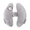 Baby Travel Pillow, Adjustable Head Neck Pillow for Infant Car Seat, Stroller