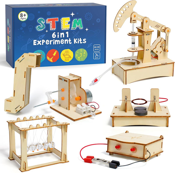 STEM Science Kits for Kids Ages 8-12, Wood Arts and Craft Kits