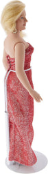 Plymor DSP-70W White Adjustable Doll Stand, Pack of 6, fits 12-17 inch Dolls, Waist 2.25-2.75 inches Wide