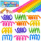 Fidget Toys Sensory Sticks for Kids: 12 Pack Sensory Toys for Kids