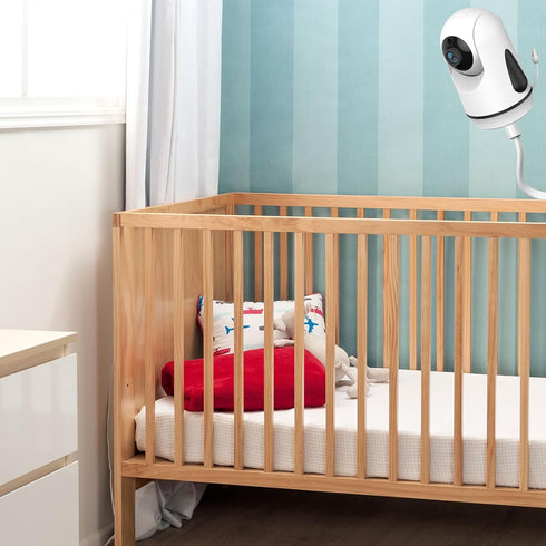 Baby Monitor Mount, Universal Baby Monitor Mount for HB6550/HB65/...(White)