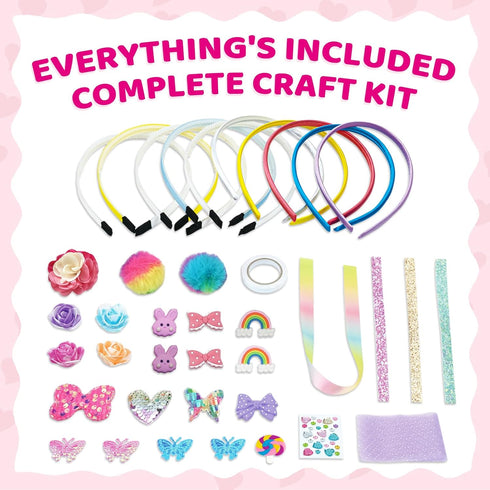 5-12 Set Ambesi DIY Headband Making Kit for Girls Ages - Arts & Crafts Gift