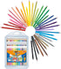 BIC Kids' Colouring in Wallet, Mixed Products - Multi-Coloured, Pack of 36 by BIC