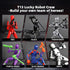 T13 Action Figure Set,6PCS Robot 13 Action Figure Dummy 3D Printed Toy Articulated Lucky for Modeling Collector Birthday Gift for Kid 3-8 Year(Requires Assembly)