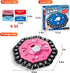 2 35 24-Letter 2+ 3 Resflycheng Word Game Family Board Game with Digital Display Timer, Modes, Double-Sided Cards, Fun