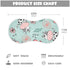 Set 1, 11 x22 Inch Kigai Cow Muslin Baby Burp Cloths, Large Absorbent Cotton Muslin Burp Cloths of Washcloths, Face
