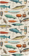 Mazeann Fishing Lures Fisherman Retro Crib Sheets Soft Breathable Fitted Cotton Baby Crib