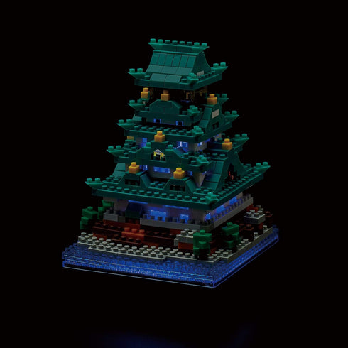 nanoblock Osaka Castle Building Kit - World Famous Buildings Series