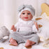 BABESIDE 6 Sets Reborn Baby Doll Clothes - 12-15 Inch Babydolls, Clothing Accessories Set for Realistic Baby Dolls, 14