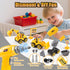 3-5: 2 3 4 5 LUDILO Toddler Kids Toys Boys Mini DIY Assembly Stem Learning Educational Building Toy Cars with Electric