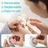 C50 10 10 Trimmer Set COSLUS Original Baby Electric Nail File Replacement Pads, Grinding Heads + Buffer Pads, Gentle