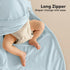 2-Pack 100% 0.5TOG 18-24 Organic Baby Sleep Sacks, Cotton - Soft & Breathable Baby Wearable Blanket, Toddler Sleeping