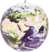 Inflatable Earth Globe from Satellite Images, Earthball, Glow in the Dark Cities