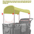 LUAATT W2/w4 Stretchy Panoramic Canopy Compatible with Wonderfold Stroller Wagons All Model,Sun Shade and Protection