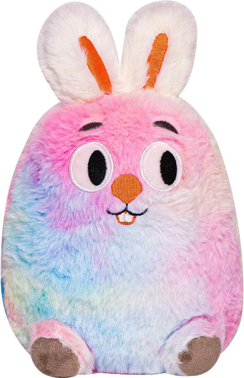 Rainbow Rabbit Plush Toy Rabbit Stuffed Animal Cute Easter Rabbit Plush Pillow