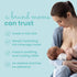 Soothing Gel Pads for Sore Nipples, Instant Cooling Relief, BPA-Free Hydrogel Pads for Breastfeeding, 16 Count