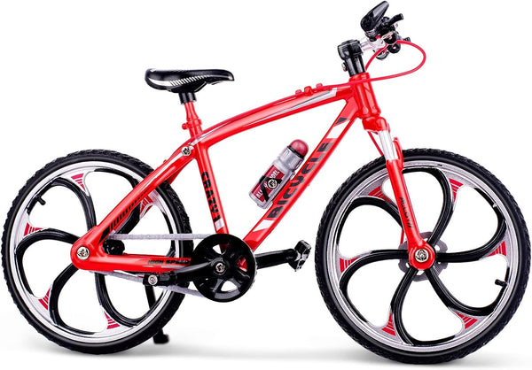 1:10 Scale Die-Cast Alloy Mini Mountain Bike Bicycle Model Toy Desktop Decoration