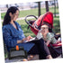 Stroller Organizer Bag with Mesh Storage for Diapers and Wipes