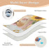 siphylline 52" 34" Cartoon Hamster Bathtub Extra Large Resuable Toddler Mattress Pads Highly Absorbent Potty Training