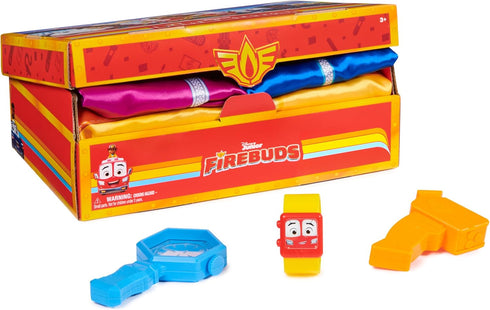Kids’ Dress Up Trunk & Pretend Play Set with Firefighter, Police Officer, and EMT Costumes for Kids 3+