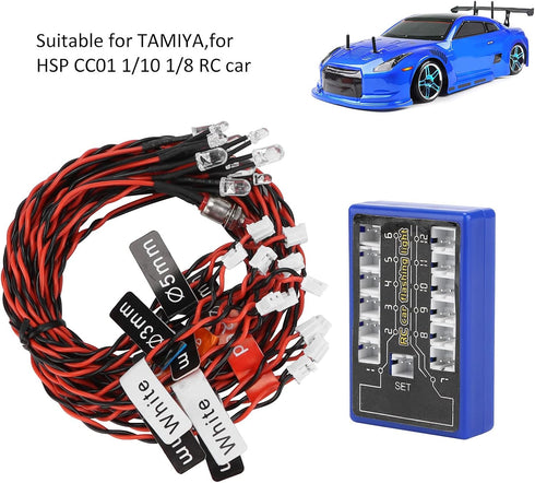 Flash Light, Lighting Kit Simulation for HSP CC01 1/10 1/8 RC Car