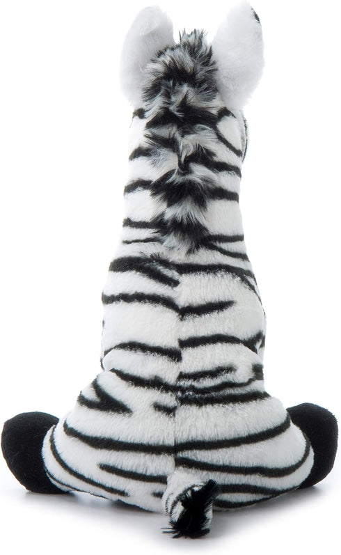 12 inches The Petting Zoo Zebra Stuffed Animal, Gifts for Kids, Wild Onez Zoo Animals, Zebra Plush Toy