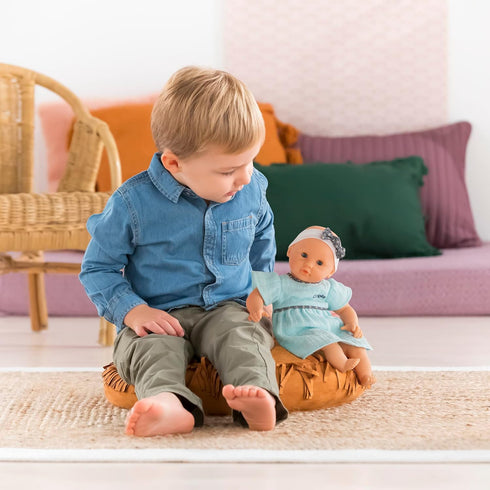 Corolle Bébé Calin Maud Baby Doll - 12" Soft Body Doll, Vanilla-Scented, Sleeping Eyes, Mon Premier Poupon Collection