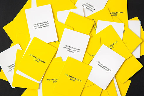 It's The Question Game 150 - Conversation Starters/Questions to Create Stronger Connections for Friends, Family