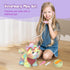 YH YUHUNG Walking Cat Toys for Kids - Remote Control Rainbow Kitty Robot Cat with Interactive Playset for Ages 3+