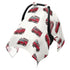 Mazeann Fire Trucks Vintage Car Seat Cover Baby Breathable Soft Infant Carseat Covers