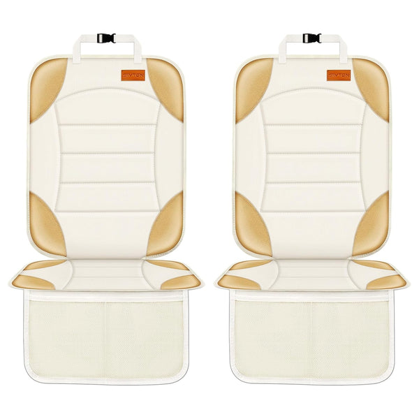 Siivton Car Seat Protector for Child, Cushion for Leather & Fabric Seats,