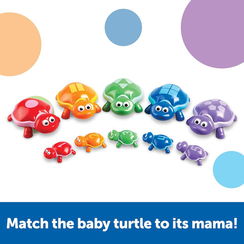 Set 15 18+ Counting, Learning Resources Number Turtles - Pieces, Ages Months, Fine Motor Toys for Toddlers, Color