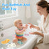 1-3, 12 6-12 MCGMITT Baby Bath Toys for Kids Ages PCS Silicone Mold Free Bathtub Toys for Months, Soft Stacking Cups