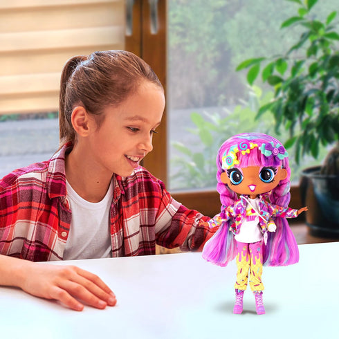 11" Decora Fashion Girlz Doll - Sweetie Stickers & Endless Style Fun for Creative Play