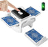 XISZMOG Rechargeable Automatic Card Shuffler for 1-2 Decks, Low Noise & Portable Electric