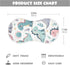 FLildon 2PCS Muslin Burp Cloth for Baby Cute Little Dinosaurs Super Absorbent Burping Cloths, Bibs for Newborn Boys