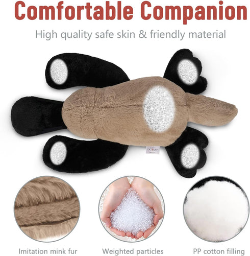 20" 3.3 Niuniu Daddy | Pound Weighted Platypus Stuffed Animals for Adults Kids, Weighted Stuffed Platypus Plush