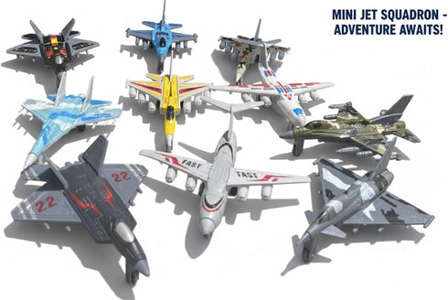 Generic 12-Pack Set Plane Toys Airplane Toys Mini Fighter Jets for Kids, Small Military Glide Planes, Party Favors