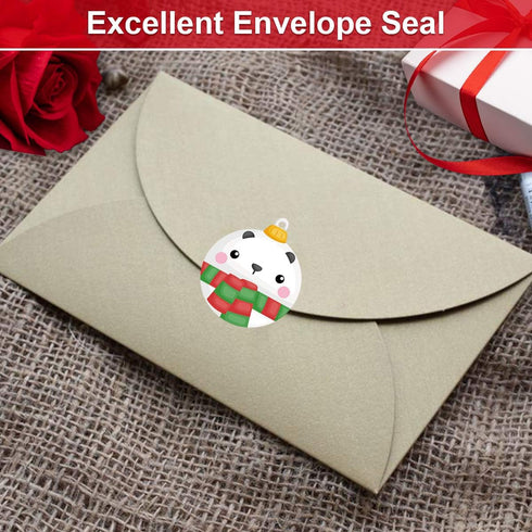Ceiba Tree Ornament Stickers, 500pcs Character Sealing Stickers for Party Supply Classroom Decoration