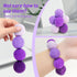 iKrto 8pcs 4 Fidget Toys Magnetic Stress Balls for Adults Teens- Silicone Stress Relief Sensory Toy | Roller Finger Toy
