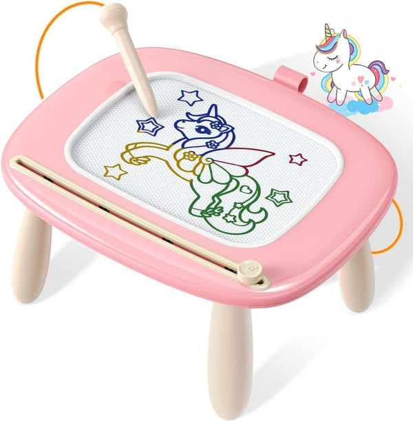 Seimome Magnetic Drawing Board, Toddler Girl Toys for 1-3 Year Old, Doodle